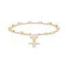 Thumbnail Image 0 of Rosary Bracelet 14K Yellow Gold 7.5"