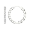 Thumbnail Image 0 of Lab-Created Diamonds by KAY Inside-Out Hoop Earrings 1 ct tw 14K White Gold