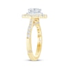Thumbnail Image 1 of Monique Lhuillier Bliss Round-Cut Lab-Created Diamond Engagement Ring 1-7/8 ct tw 18K Two-Tone Gold