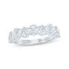 Thumbnail Image 0 of Monique Lhuillier Bliss Marquise & Round-Cut Lab-Created Diamond Anniversary Ring 1 ct tw 18K White Gold