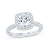 Thumbnail Image 0 of Monique Lhuillier Bliss Round-Cut Lab-Created Diamond Engagement Ring 2-1/8 ct tw 18K White Gold