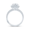 Thumbnail Image 2 of Monique Lhuillier Bliss Round-Cut Lab-Created Diamond Engagement Ring 2-1/8 ct tw 18K White Gold