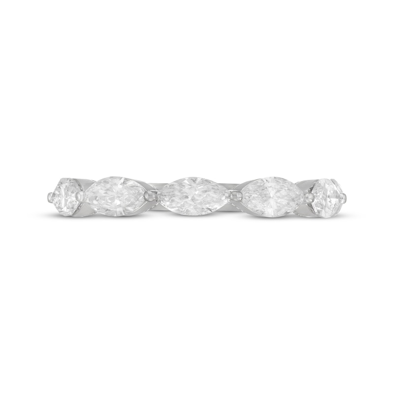 Neil Lane Artistry Marquise-cut Lab-Created Diamond Anniversary Band 1-1/2 ct tw 14K White Gold