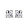 Thumbnail Image 1 of THE LEO Legacy Eternal Light Lab-Created Diamond Cushion-Cut Solitaire Stud Earrings 6 ct tw 14K White Gold (F/VS2)