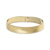 Thumbnail Image 0 of Italian Brilliance Diamond-Cut Flex Bangle Bracelet 14K Yellow Gold