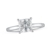 Thumbnail Image 0 of Lab-Created Diamonds by KAY Princess-Cut Solitaire Engagement Ring 1-1/2 ct tw 14K White Gold (F/SI2)