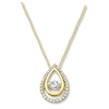 Thumbnail Image 0 of Previously Owned Unstoppable Love Necklace 1/4 ct tw 10K Yellow Gold
