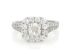 Thumbnail Image 0 of Previously Owned Neil Lane Diamond Engagement Ring 2-1/6 ct tw Cushion-cut 14K White Gold