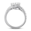 Thumbnail Image 2 of Previously Owned Ever Us Two-Stone Diamond Anniversary Ring 1-1/2 ct tw Round-cut 14K White Gold