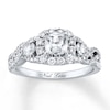 Thumbnail Image 0 of Previously Owned Neil Lane Engagement Ring 1-3/8 ct tw Diamonds 14K White Gold
