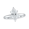 Thumbnail Image 0 of Lab-Created Diamonds by KAY Marquise-Cut Solitaire Engagement Ring 1-1/2 ct tw 14K White Gold (F/SI2)