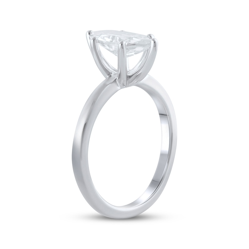 Lab-Created Diamonds by KAY Marquise-Cut Solitaire Engagement Ring 1-1/2 ct tw 14K White Gold (F/SI2)
