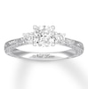 Thumbnail Image 0 of Neil Lane Cushion-cut Diamond Engagement Ring 1-1/3 ct tw 14K White Gold