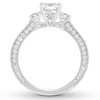 Thumbnail Image 1 of Neil Lane Cushion-cut Diamond Engagement Ring 1-1/3 ct tw 14K White Gold