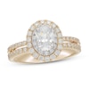 Thumbnail Image 0 of Neil Lane Diamond Engagement Ring 1-3/4 ct tw Oval/Round 14K Two-Tone Gold