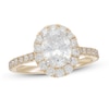 Thumbnail Image 0 of Neil Lane Diamond Engagement Ring 2-1/8 ct tw Oval/Round 14K Yellow Gold
