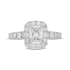 Thumbnail Image 2 of Neil Lane Diamond Engagement Ring 2-1/4 ct tw Radiant & Round 14K White Gold