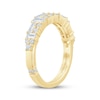 Thumbnail Image 1 of Monique Lhuillier Bliss Baguette & Round-Cut Lab-Created Diamond Anniversary Ring 5/8 ct tw 18K Yellow Gold
