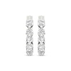 Thumbnail Image 1 of Lab-Created Diamonds by KAY Inside-Out Hoop Earrings 1-1/2 ct tw 14K White Gold
