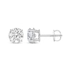Thumbnail Image 0 of Lab-Created Diamonds by KAY Round-cut Solitaire Stud Earrings 2-1/2 ct tw 14K White Gold (I/SI2)