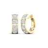 Thumbnail Image 1 of Men's Lab-Created Diamonds by KAY Huggie Hoop Earrings 1 ct tw 14K Yellow Gold