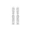 Thumbnail Image 1 of Lab-Created Diamonds by KAY Inside-Out Hoop Earrings 3/4 ct tw 14K White Gold