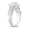 Thumbnail Image 1 of Multi-Stone Diamond Engagement Ring 1 ct tw Round-cut 10K White Gold