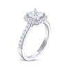 Thumbnail Image 1 of THE LEO Legacy Lab-Created Diamond Princess-Cut Engagement Ring 1-3/8 ct tw 14K White Gold