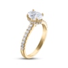 Thumbnail Image 1 of Diamond Engagement Ring 1-1/3 ct tw Oval & Round-cut 14K Yellow Gold