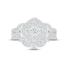 Thumbnail Image 1 of Multi-Diamond Center Bridal Set 1 ct tw Round-cut 10K White Gold