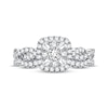 Thumbnail Image 2 of Multi-Diamond Center Bridal Set 1/2 ct tw Round-cut 10K White Gold