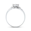 Thumbnail Image 2 of Diamond Promise Ring 1/6 ct tw Princess-cut 14K White Gold