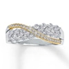 Thumbnail Image 0 of Diamond Promise Ring 1 ct tw Round-cut 14K Two-Tone Gold