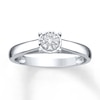 Thumbnail Image 0 of Promise Ring 1/20 ct tw Diamonds Sterling Silver