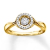 Thumbnail Image 0 of Unstoppable Love Ring 1/20 ct tw Diamonds 10K Yellow Gold