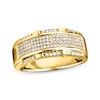Thumbnail Image 0 of Men's Diamond Ring 1/2 ct tw Diamonds 10K Yellow Gold