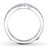 Thumbnail Image 1 of Diamond Enhancer Ring 1/4 ct tw Round-cut 14K White Gold