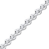 Thumbnail Image 0 of Diamond Bracelet 1/10 ct tw Round-cut Sterling Silver