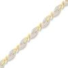 Thumbnail Image 0 of Diamond Bracelet 1/2 ct tw Round-cut 10K Yellow Gold