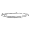 Thumbnail Image 0 of Diamond Bracelet 1/15 ct tw Round-cut Sterling Silver 7.5"