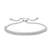Thumbnail Image 0 of Diamond Bolo Bracelet 1/10 ct tw Round-cut Sterling Silver 9.5"