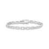 Thumbnail Image 0 of Linked Always Diamond Link Bracelet 1 ct tw 10K White Gold 7"
