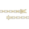 Thumbnail Image 2 of Linked Always Diamond Chain Link Bracelet 1 ct tw 10K Yellow Gold 7"