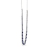 Thumbnail Image 1 of Blue Lab-Created Sapphire Necklace Sterling Silver 17"