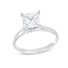 Thumbnail Image 0 of Certified Diamond Solitaire Engagement Ring 2 ct Princess-cut 14K White Gold (I/I2)