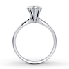 Thumbnail Image 1 of Diamond Solitaire Ring 1 carat Heart-shaped 14K White Gold (I/I2)
