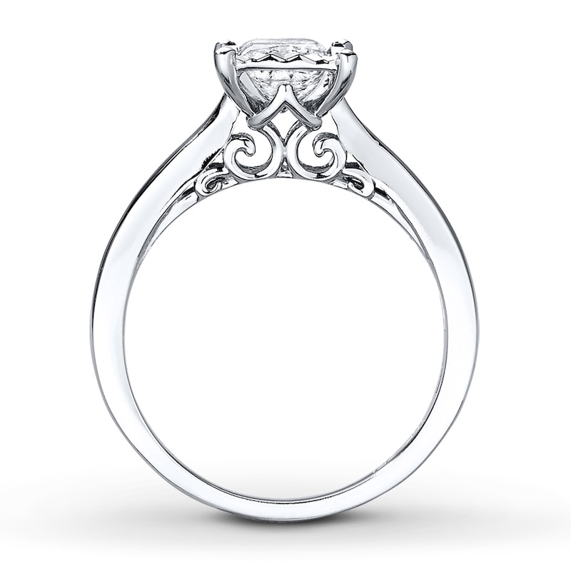 Radiant Reflections Ring 3/4 Carat Diamond 10K White Gold (J/I3)