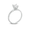 Thumbnail Image 2 of Diamond Solitaire Ring 3/4 Carat Princess-Cut 14K White Gold (I/I2)