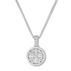 Thumbnail Image 0 of Diamond Necklace 1/3 ct tw Round-cut 10K White Gold 18"