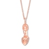Thumbnail Image 1 of Emmy London Diamond Shoe Necklace 1/5 ct tw 10K Rose Gold 20"